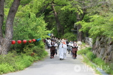 창원 성주사, 코로나 종식 발원 삼보일배