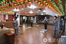 사단법인 미소원, 다라니 10만독 회향 및 2차 정진 입재
