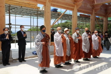 김해 은하사, 전통문화전수관 상량식 봉행