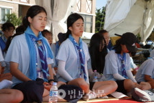 한국건강진흥불교재단 | "명상으로 불자 꿈나무들 마음 건강 지켜요"