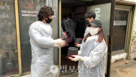 송산노인종합복지관, 사랑의 연탄나눔행사 실시