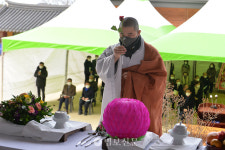해남 미황사 대웅전 천일 간의 휴식