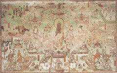 5. 유림석굴 25굴 미륵하생경변도(불설미륵하생성불경)