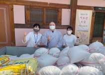 울산 백양사, 통도사자비원에 자비의 쌀 1700kg 보시