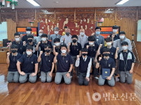 해동원효장학회, 제15회 부산 해동고 장학금 전달식