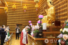 천태종 부산 광명사, 미륵대범종각 기공식 봉행