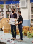 이소키즈클럽어학원, 서초구 푸르뱅크마켓센터에 기부물품 전달