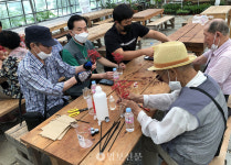 서원노인복지관, 고령의 국가유공자와 함께 숲 체험