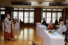 전법 인재 양성해야 한마음선원 발전