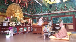 창원 성주사, 설법전 천수천안관세음보살 등 점안의식 봉행