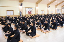 신라 화랑 정신 배운다…은해사, 육군3사관 리더십 교육