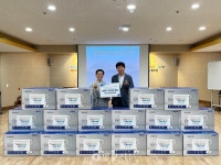 춘천철원화천양구축산농협 보안지점, 선풍기 100대 보시