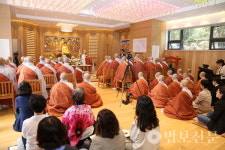 김해 초기불전연구원 보리원, 신축불사 낙성식 봉행