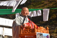 마이산탑사, 산신대재 봉행하며 자비의 쌀 나눔