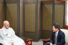 총무원장 진우 스님, 제주도 명상 명소로 거듭나길