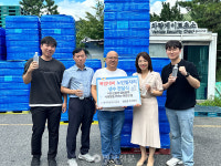 맑은물주식회사, 전주서원시니어클럽에 생수 2000개 지원