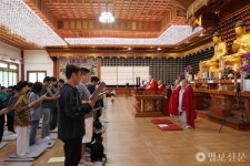양주 청련사, 불자가족 서원 가족수계법회 봉행