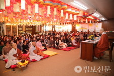 부산 행복선원, 금강경 400일 회향 BTN소나무 광우 스님 초청 법회 성황