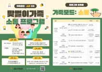 맞벌이가족 소통의 질 높인다…중랑구가족센터, 가족모드: 소통 ON 운영