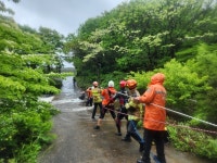 제주 산지 200㎜ 물 폭탄…곳곳 피해 신고 잇따라