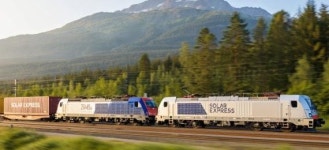미국 철도, 태양광 에너지 운송 혁신