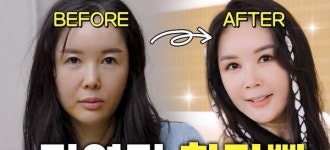 장영란, 화려한 메이크업으로 시선 집중