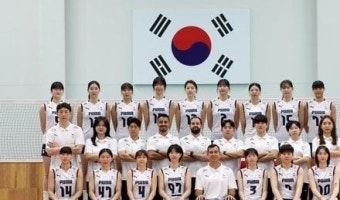 여자배구 대표팀, VNL 잔류 위해 총력전