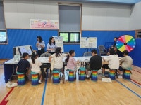 종달초 청렴 체험 부스 눈길