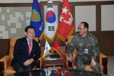 윤장현 시장, 제31사단·503보병여단 위문
