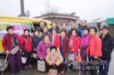 완주 봉동읍, 어르신 목욕 무료 봉사차량 운행