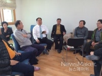 광양시 중마동사무소, 경로당 방문 현장 행정 돋보여