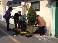 군산시 해신동, 봄맞이 가로환경정비