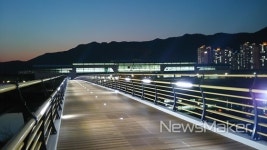 양산시, 양산천 횡단 남양산 인도교 개통