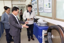 권오봉 광양경제청장, 율촌1산단 디엠티 방문