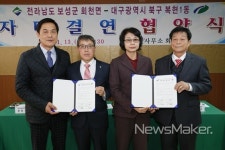 보성군 회천면-대구 북구 복현1동, 자매결연 상생 협력