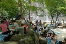 순창군, 밤에 펼쳐지는 빛의 마법 강천산 환상캠핑 열린다!