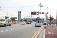 해남군, 읍 중앙사거리 회전교차로 설치