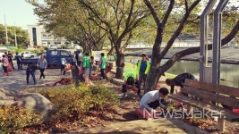 하동 횡천면, 추석맞이 한마음 국토대청소