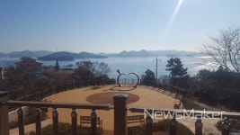 통영시, 청마 산림공원 조성사업 완료