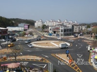 창녕군, 남산회전교차로 준공...교통 흐름 시원시원