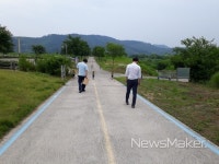 창원시, 우기 대비 낙동강 국토종주 자전거 길 안전점검