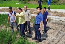 전남농협 박태선 본부장, 연일 폭염피해 현장속으로