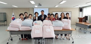 광산구 월곡2동, 어르신 세대에 겨울이불 나눔