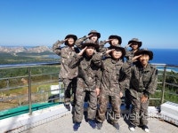 전남교육청, 율곡통일리더스쿨 통일대장정 군부대 체험활동