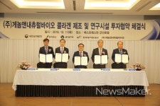 새만금개발청, 국내 바이오·식품기업과 투자협약 체결