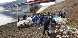 통영 바다는 우리 손으로 깨끗하게!