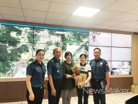 광양시 CCTV통합관제센터, 차량털이 남성 검거