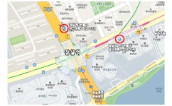 서울 잠실역 7번 출구 5개 광역버스 정류소 이전