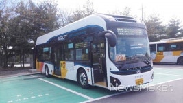 광주시, 첫 전기시내버스 달린다