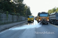 포스코 광양제철소, 도로 비산먼지 저감 Clean-Road 활동